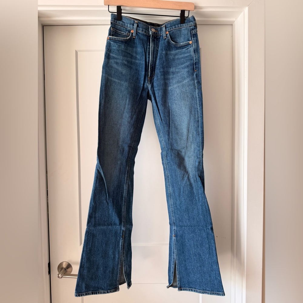 Citizens Of Humanity Blue Flared Jeans